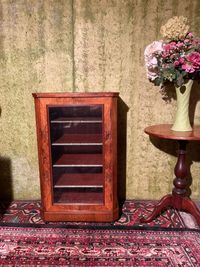 Antique Vintage Walnut Inlay Music Cabinet ca 1880 &euro;445