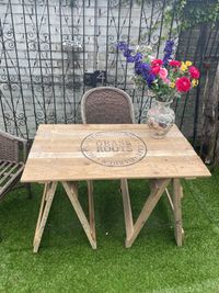 Vintage Shabby Chic Brocante Trestle Table &euro;135