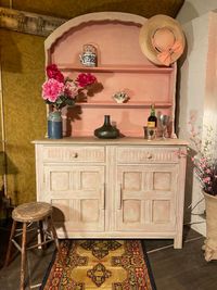 Vintage Romantic Shabby Chic Handpainted Brocante Sideboard Dresser &euro;395